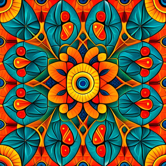 Sublimation abstract geometric designs