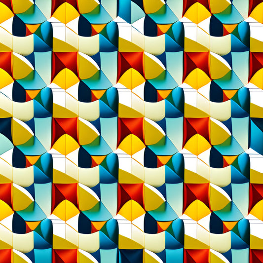 Sublimation abstract geometric designs