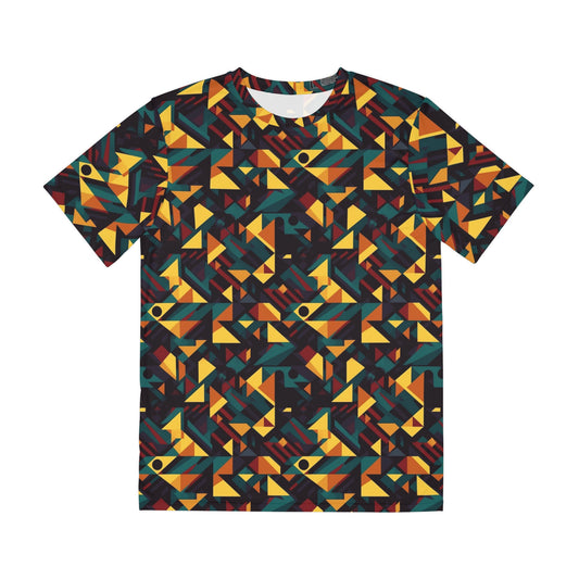 Sublimated T Shirt for Festivals, Raves, Events | Geo | Men's Streetwear, Heady, Trippy T-Shirt, Sublimated T-Shirt, Rave Wear