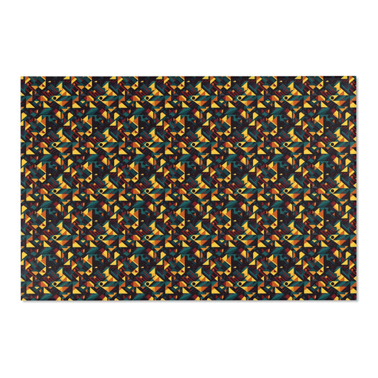 Modern Trippy Area Rug | Geo | Geometric | Abstract | Psychedelic | For Home