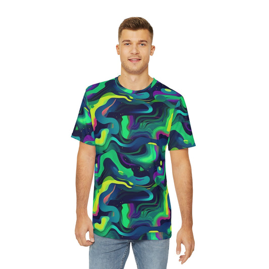 Sublimated T Shirt for Festivals, Raves, Events | Melt | Men's Streetwear, Heady, Trippy T-Shirt, Sublimated T-Shirt, Rave Wear