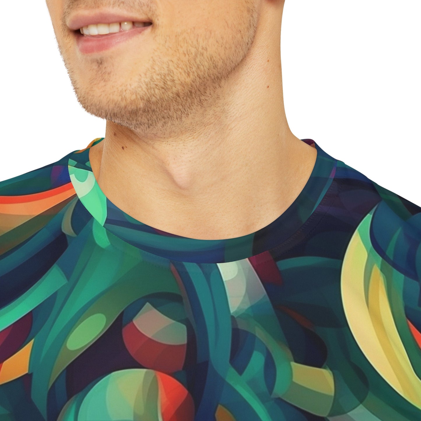 Sublimated T Shirt for Festivals, Raves, Events | Men's Streetwear, Heady, Trippy T-Shirt, Sublimated T-Shirt, Rave Wear
