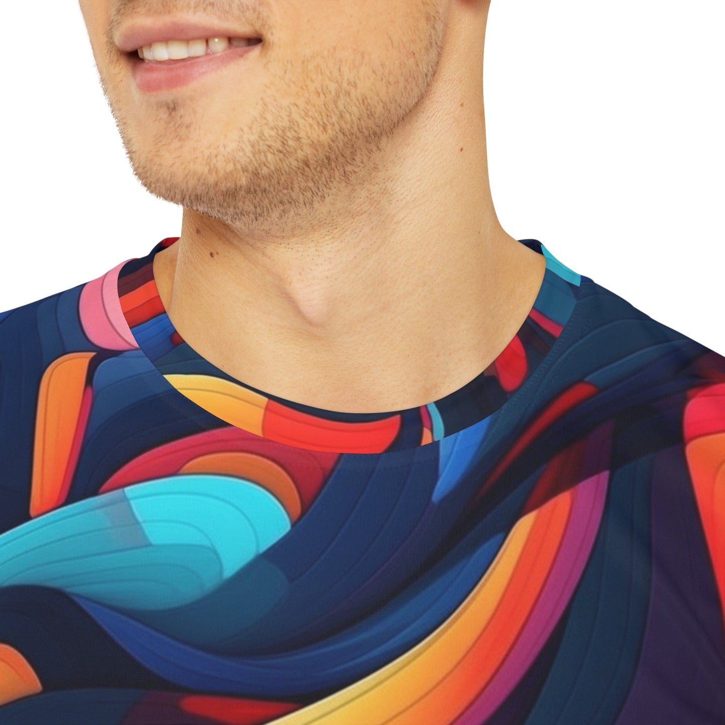 Sublimated T Shirt for Festivals, Raves, Events | Men's Streetwear, Heady, Trippy T-Shirt, Sublimated T-Shirt, Rave Wear