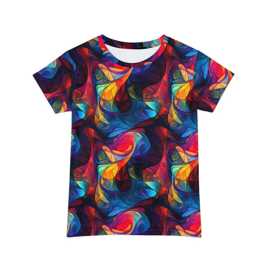 Sublimated T Shirt for Festivals, Raves, Events | Melt | Women's Streetwear, Heady, Trippy T-Shirt, Sublimated T-Shirt, Rave Wear