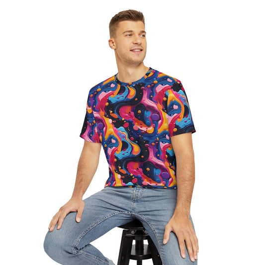 Sublimated T Shirt for Festivals, Raves, Events | Surge | Unisex, Streetwear, Trippy T-Shirt, T-Shirt, Rave Wear
