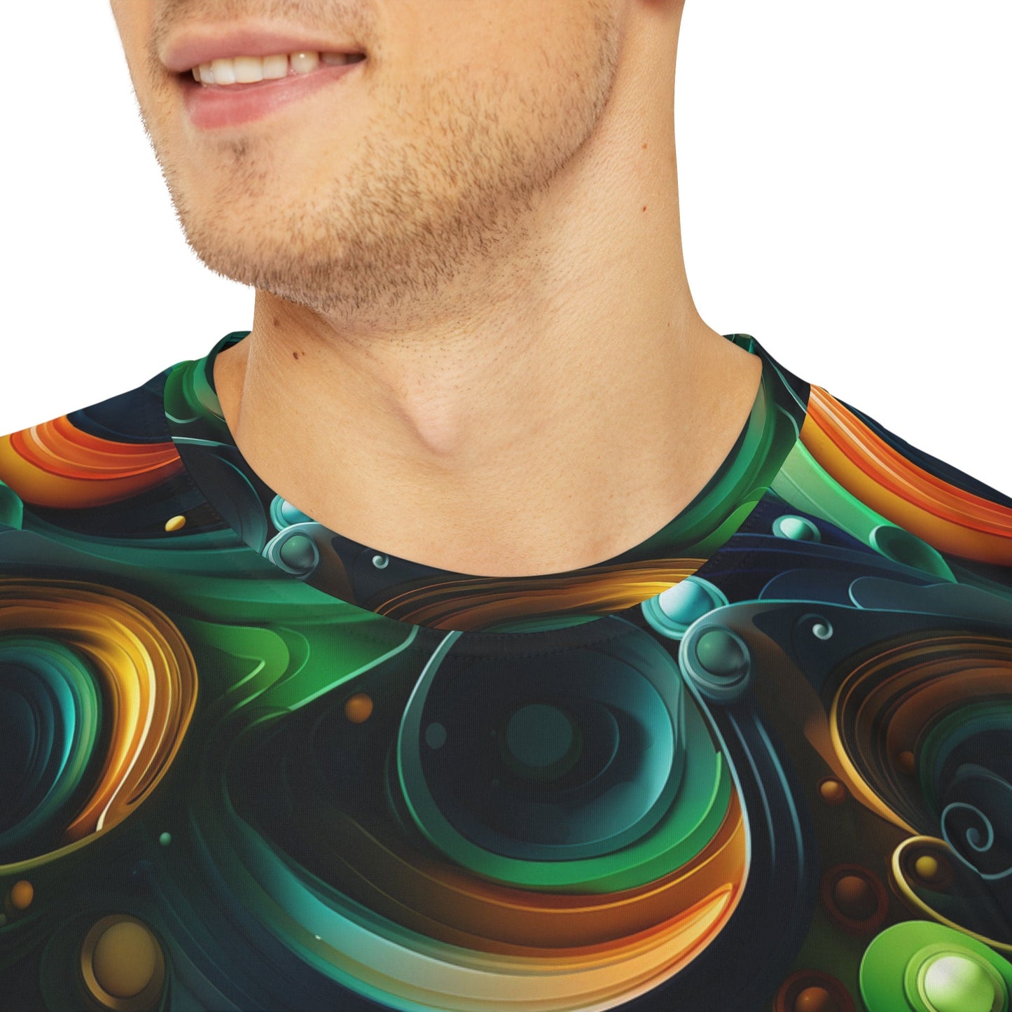 Sublimated T Shirt for Festivals, Raves, Events | Subdued | Unisex, Streetwear, Trippy T-Shirt, T-Shirt, Rave Wear