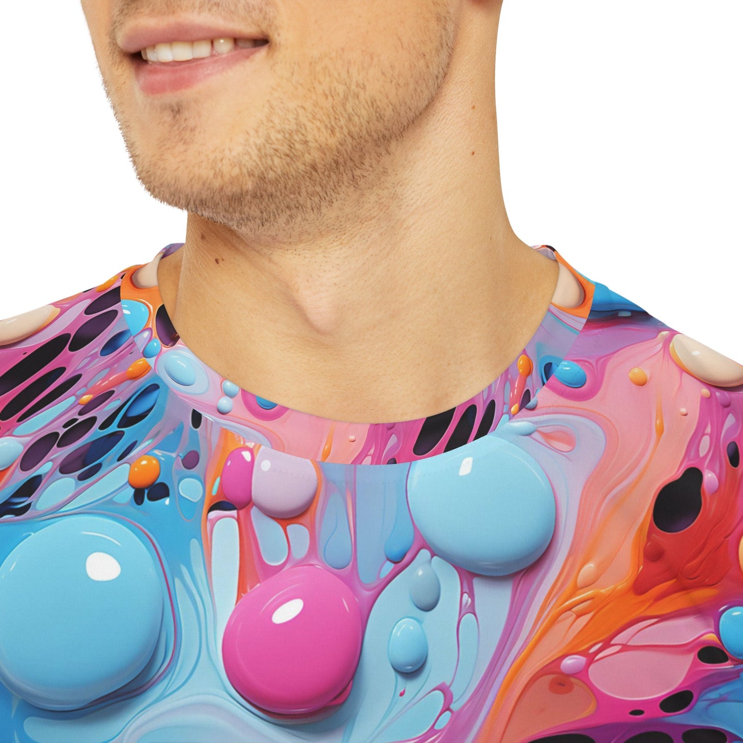 Sublimated T Shirt for Festivals, Raves, Events | StreetStyle | Unisex, Streetwear, Trippy T-Shirt, T-Shirt, Rave Wear