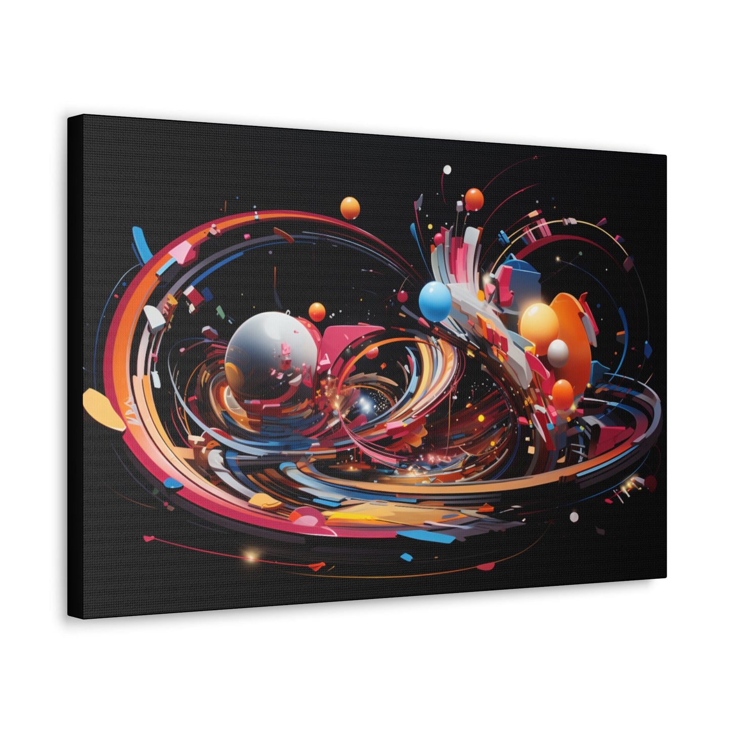 Psychedelic Canvas Wall Art | Trippy Canvas Print | Abstract Modern Art