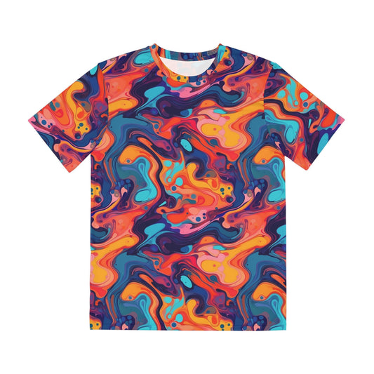 Sublimated T Shirt for Festivals, Raves, Events | Men's Streetwear, Heady, Trippy T-Shirt, Sublimated T-Shirt, Rave Wear