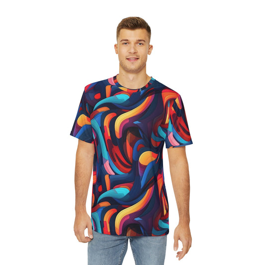 Sublimated T Shirt for Festivals, Raves, Events | Men's Streetwear, Heady, Trippy T-Shirt, Sublimated T-Shirt, Rave Wear