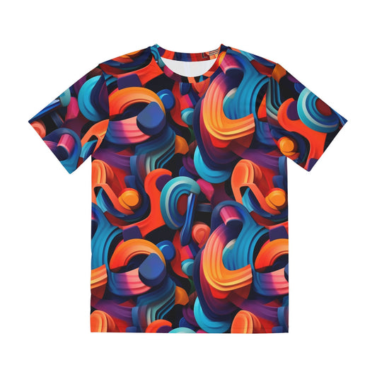 Sublimated T Shirt for Festivals, Raves, Events | Men's Streetwear, Heady, Trippy T-Shirt, Sublimated T-Shirt, Rave Wear