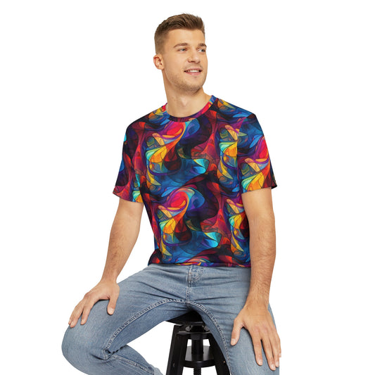 Sublimated T Shirt for Festivals, Raves, Events | Men's Streetwear, Heady, Trippy T-Shirt, Sublimated T-Shirt, Rave Wear