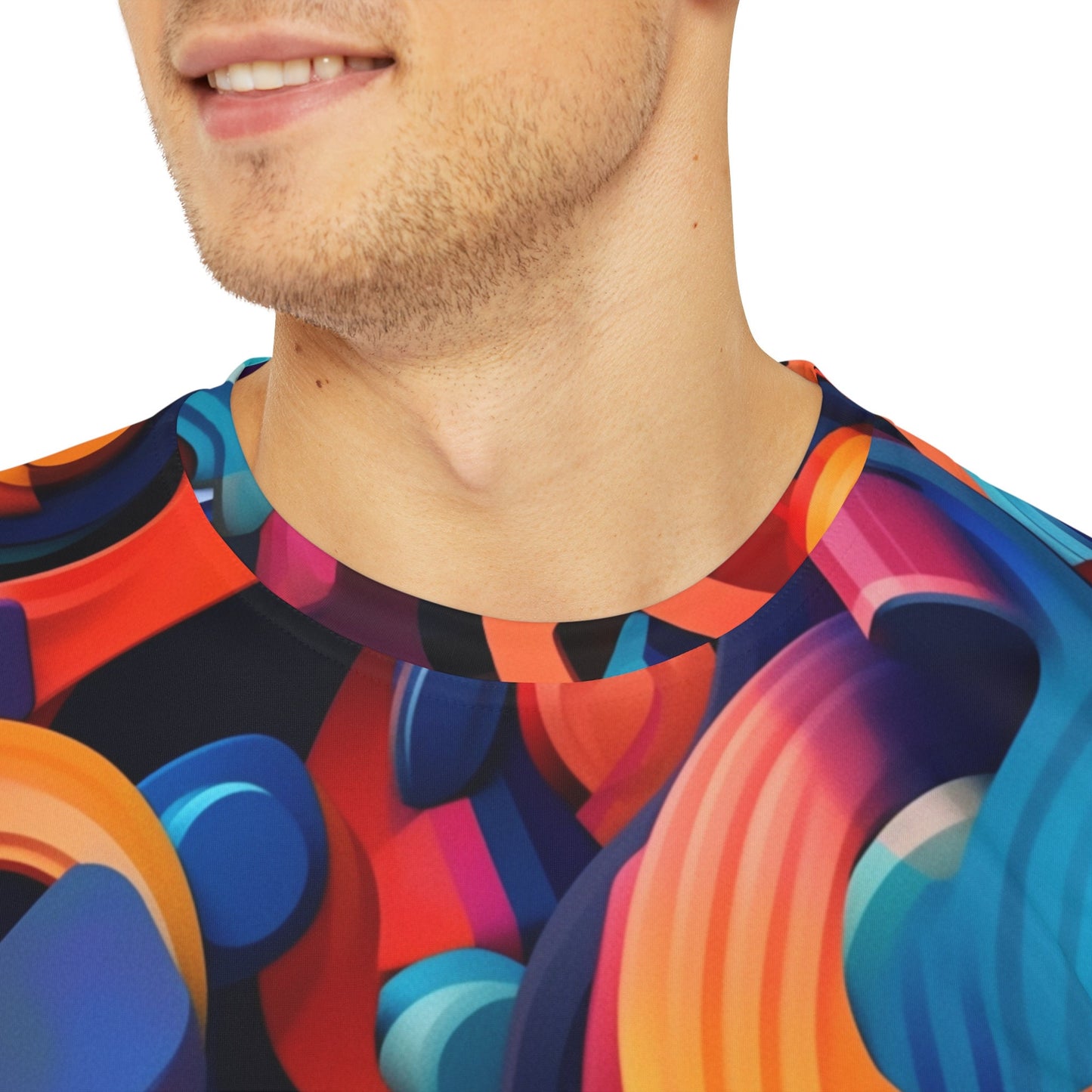 Sublimated T Shirt for Festivals, Raves, Events | Men's Streetwear, Heady, Trippy T-Shirt, Sublimated T-Shirt, Rave Wear