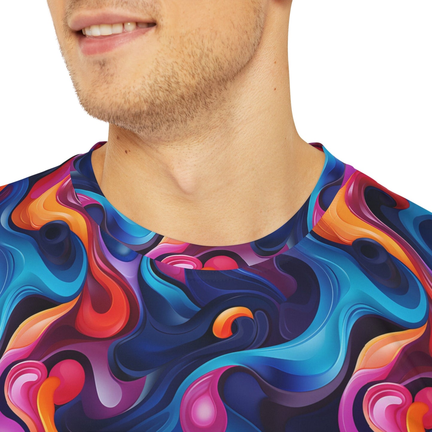 Sublimated T Shirt for Festivals, Raves, Events | MakeMatter | Unisex, Streetwear, Trippy T-Shirt, T-Shirt, Rave Wear