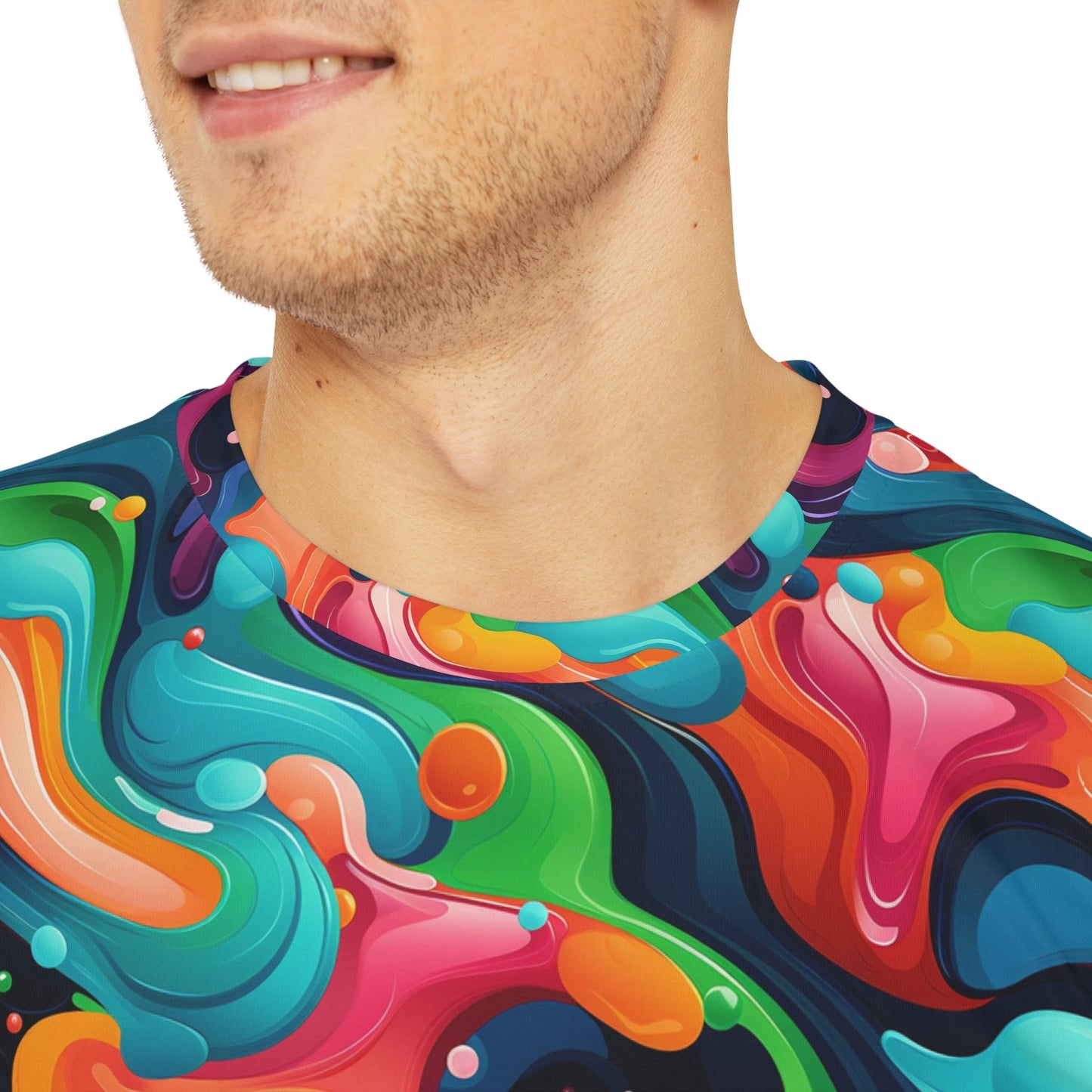Sublimated T Shirt for Festivals, Raves, Events | Stylin' | Unisex, Streetwear, Trippy T-Shirt, T-Shirt, Rave Wear
