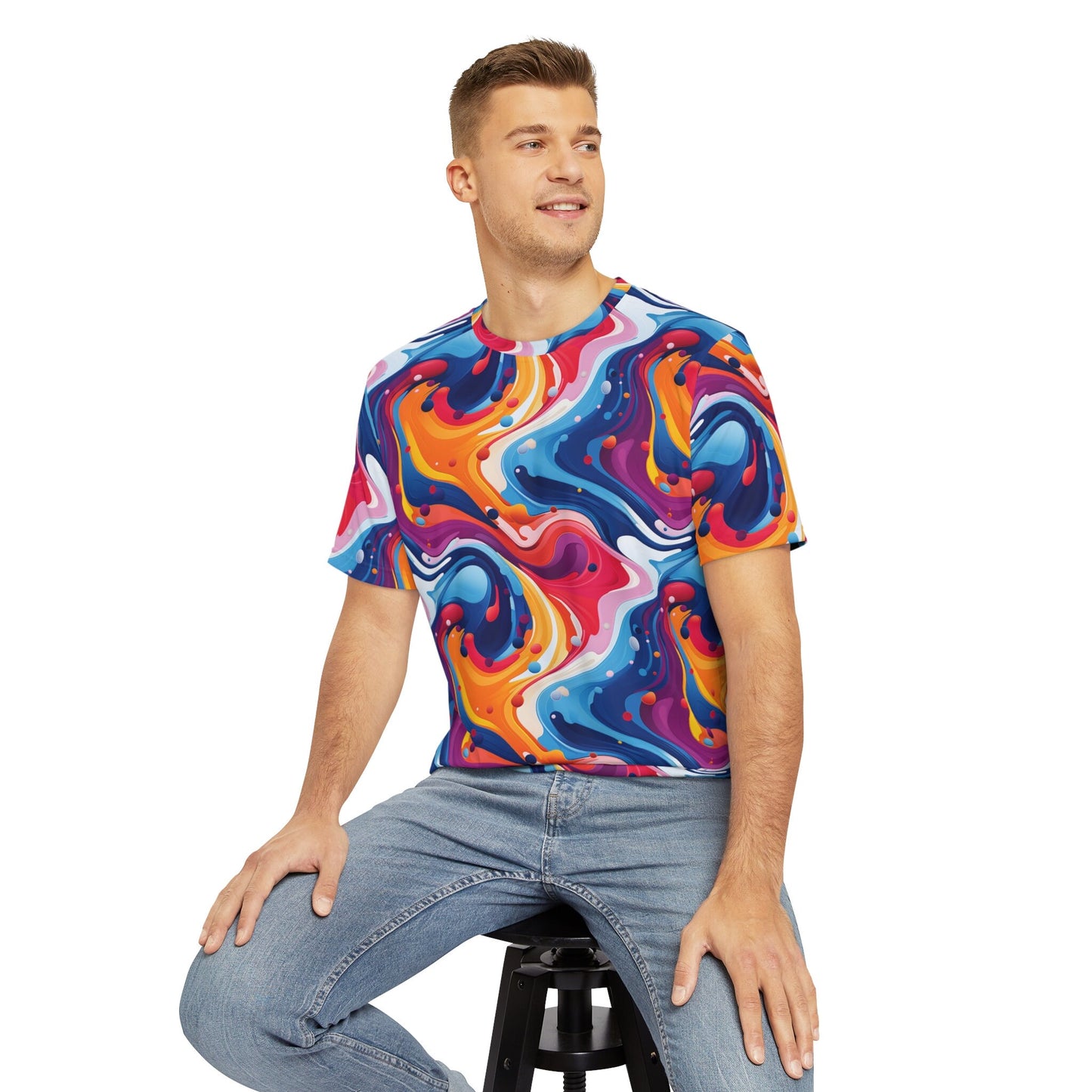 Sublimated T Shirt for Festivals, Raves, Events | Voyage | Unisex, Streetwear, Trippy T-Shirt, T-Shirt, Rave Wear