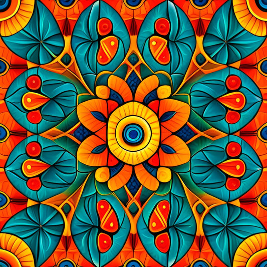 Sublimation abstract geometric designs