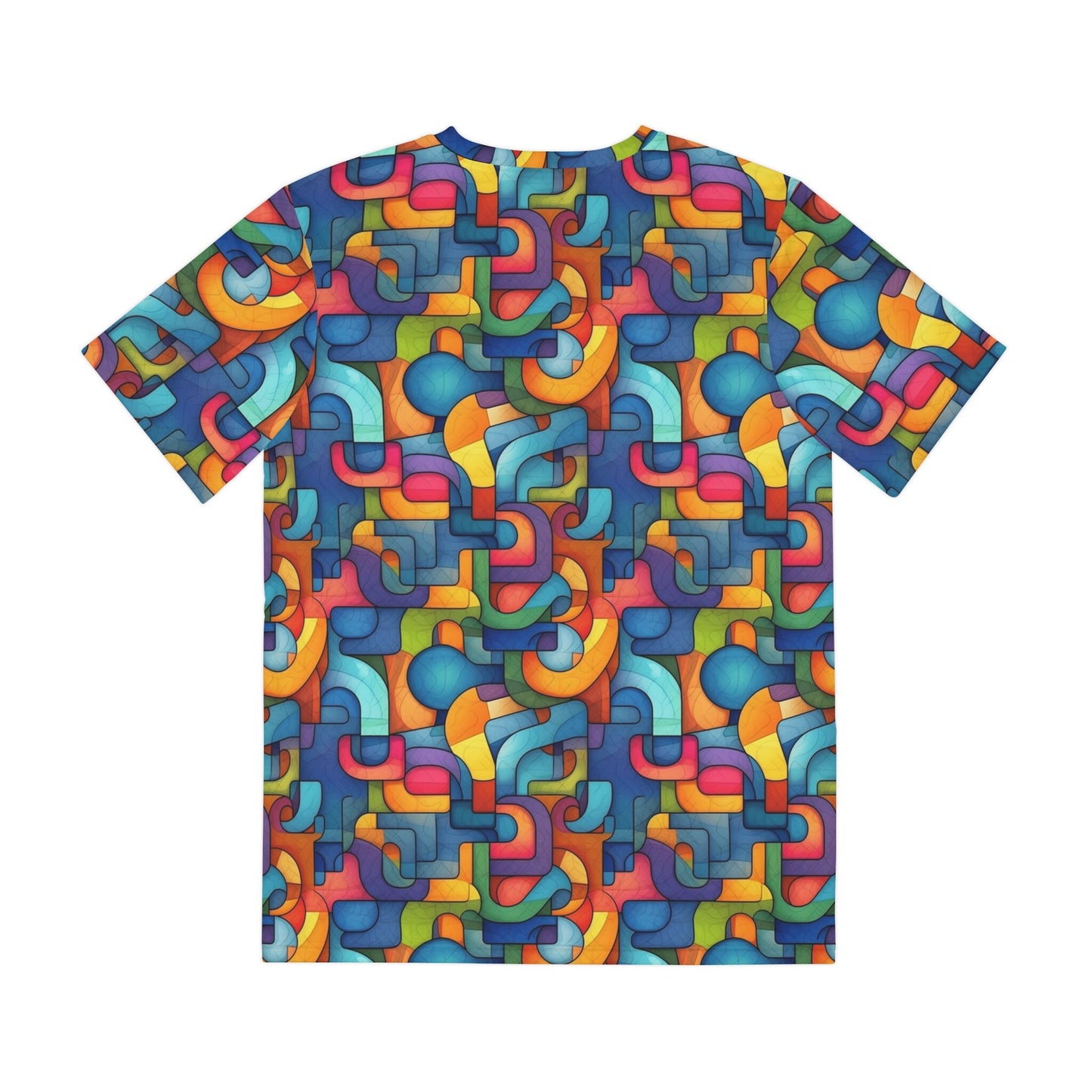 Sublimated T Shirt for Festivals, Raves, Events | Vibrant | Men's Streetwear, Heady, Trippy T-Shirt, Sublimated T-Shirt, Rave Wear