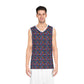 Sublimated Tank Top for Festivals, Raves, Events | Tangled | Men's Streetwear, Heady, Sublimated Shorts, Rave Wear