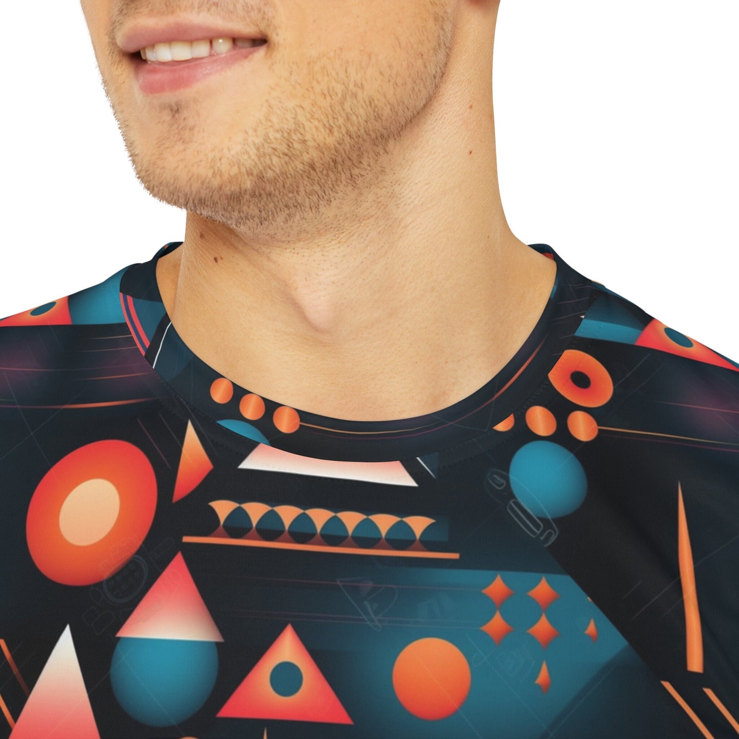 Sublimated T Shirt for Festivals, Raves, Events | Retroactive | Men's Streetwear, Heady, Trippy T-Shirt, Sublimated T-Shirt, Rave Wear