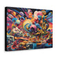 Psychedelic Canvas Wall Art | More Than Enough | Trippy Canvas Print | Abstract Modern Art