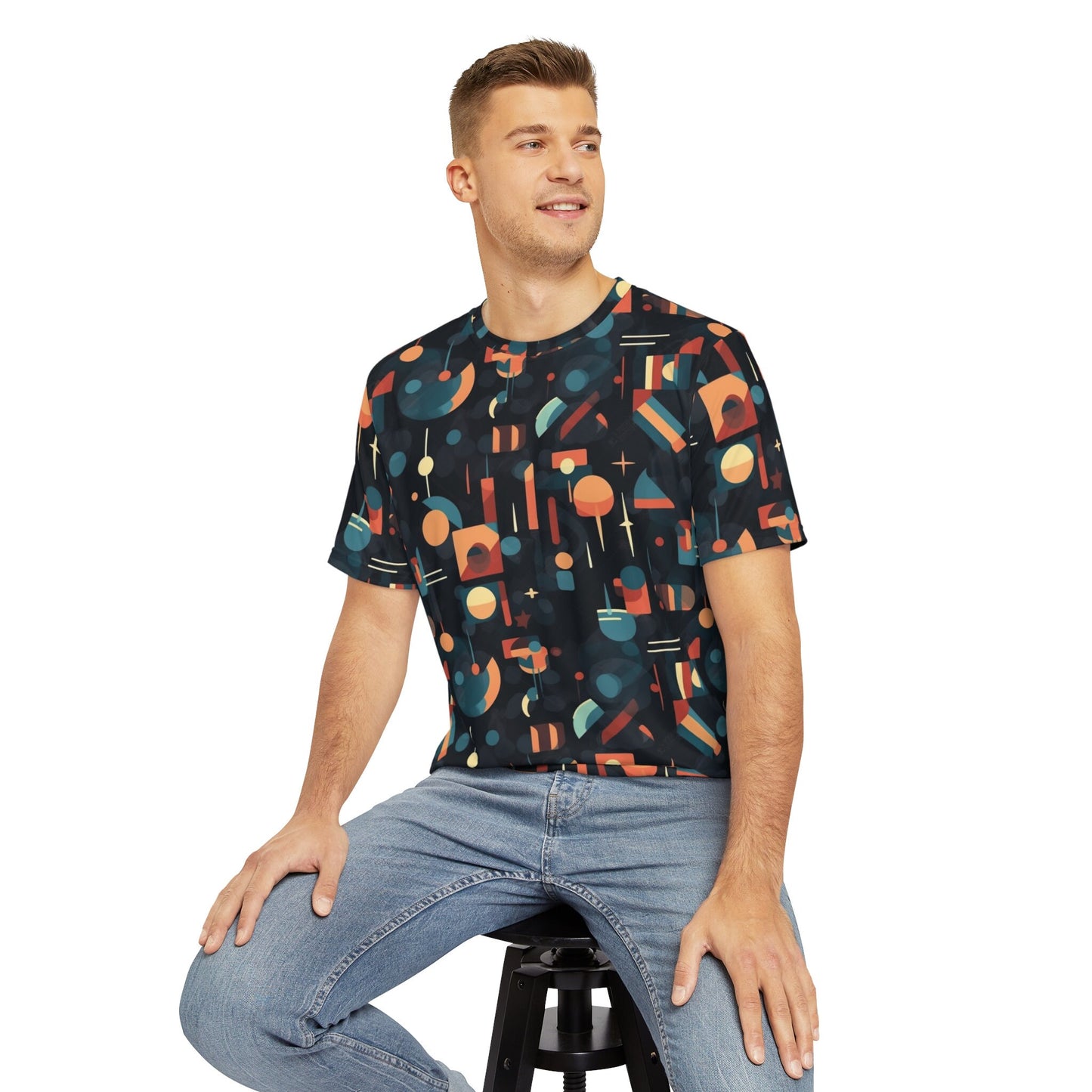 Sublimated T Shirt for Festivals, Raves, Events | Retro v2 | Men's Streetwear, Heady, Trippy T-Shirt, Sublimated T-Shirt, Rave Wear