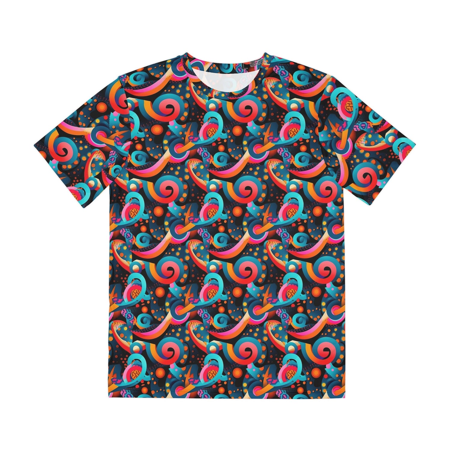 Sublimated T Shirt for Festivals, Raves, Events | Psyched | Men's Streetwear, Heady, Trippy T-Shirt, Sublimated T-Shirt, Rave Wear