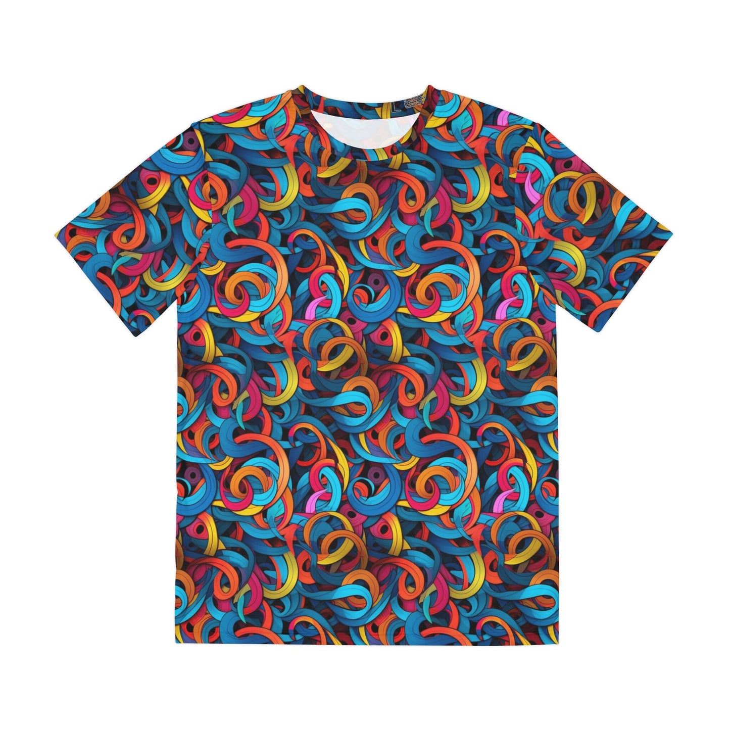 Sublimated T Shirt for Festivals, Raves, Events | Swarm | Men's Streetwear, Heady, Trippy T-Shirt, Sublimated T-Shirt, Rave Wear