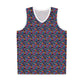 Sublimated Tank Top for Festivals, Raves, Events | Tangled | Men's Streetwear, Heady, Sublimated Shorts, Rave Wear