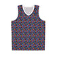Sublimated Tank Top for Festivals, Raves, Events | Tangled | Men's Streetwear, Heady, Sublimated Shorts, Rave Wear