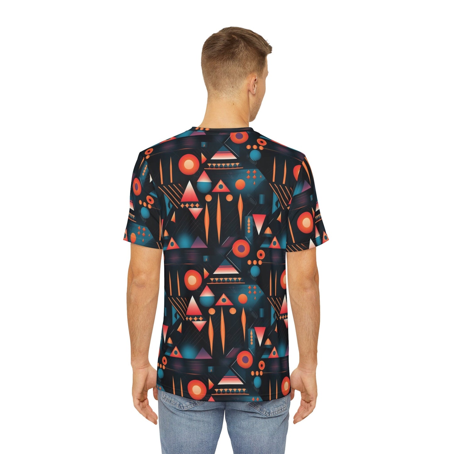 Sublimated T Shirt for Festivals, Raves, Events | Retroactive | Men's Streetwear, Heady, Trippy T-Shirt, Sublimated T-Shirt, Rave Wear