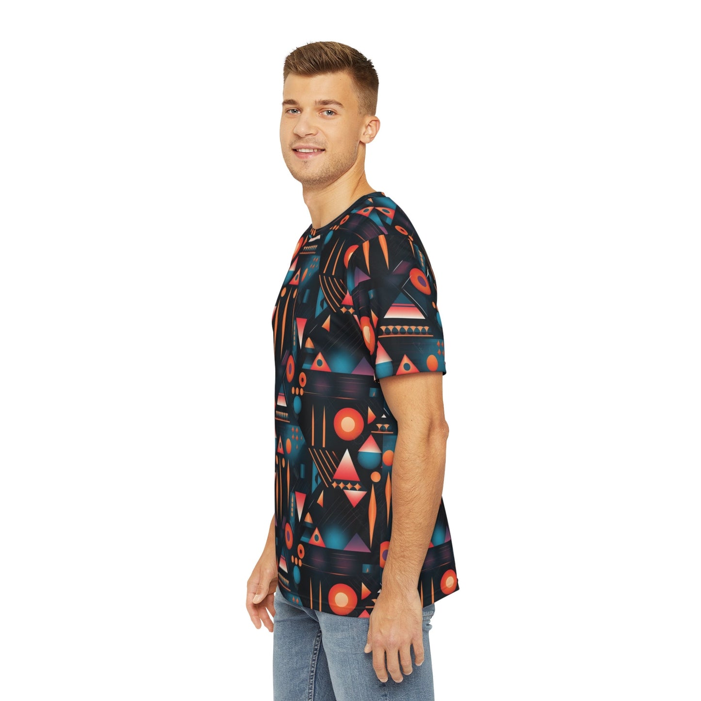 Sublimated T Shirt for Festivals, Raves, Events | Retroactive | Men's Streetwear, Heady, Trippy T-Shirt, Sublimated T-Shirt, Rave Wear