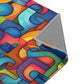 Modern Trippy Area Rug | Vibrant | Geometric | Abstract | Psychedelic | For Home