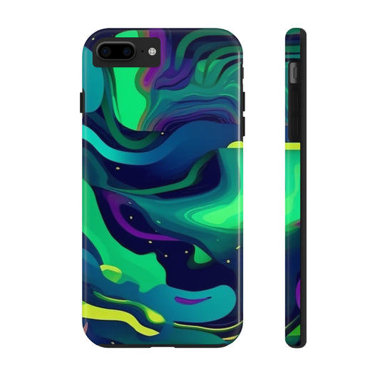 Modern Trippy iPhone Case | Abstract | Psychedelic | For iPhone 13 , iPhone 14, and various models | Acid