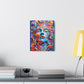 Psychedelic Canvas Wall Art | Presence | Trippy Canvas Print | Abstract Modern Art