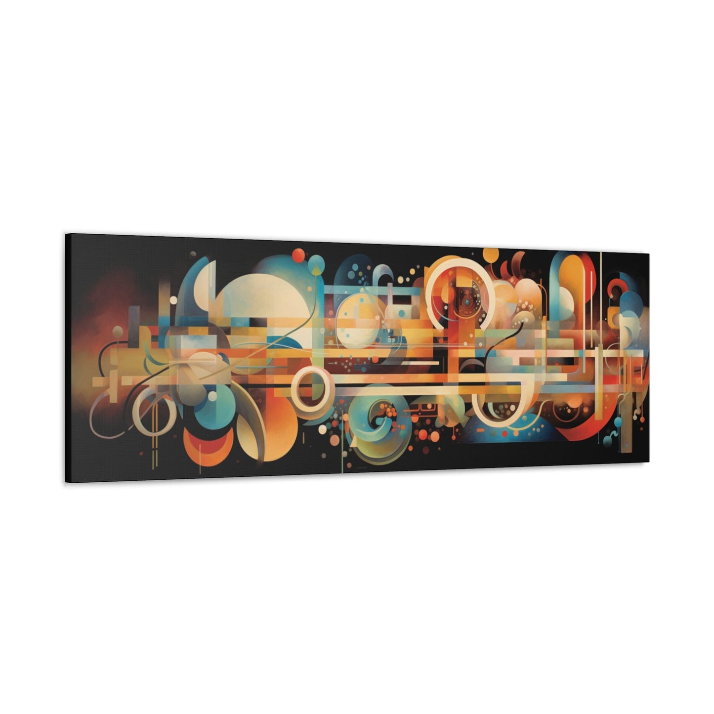 Psychedelic Canvas Wall Art | Process | Trippy Canvas Print | Abstract Modern Art