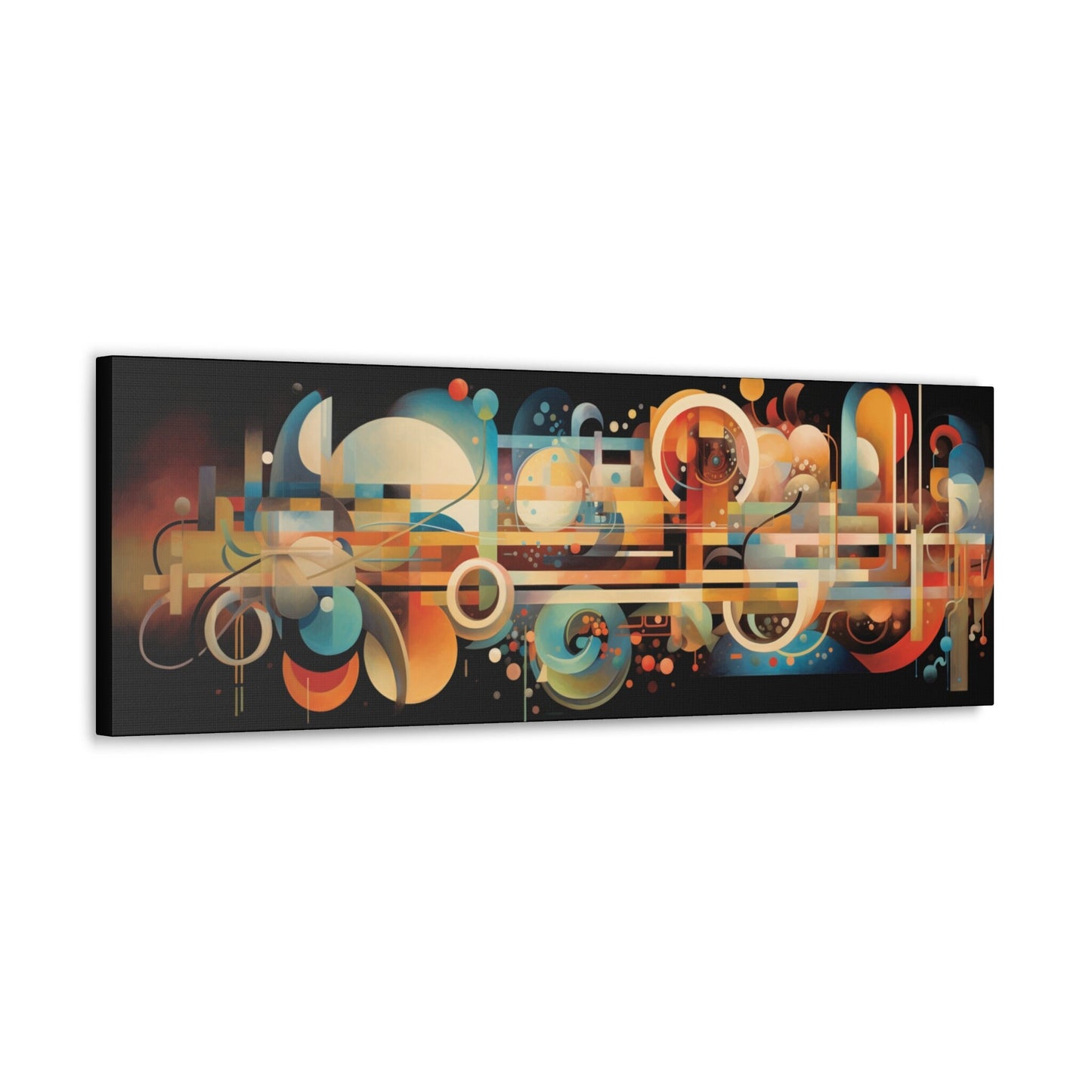 Psychedelic Canvas Wall Art | Process | Trippy Canvas Print | Abstract Modern Art