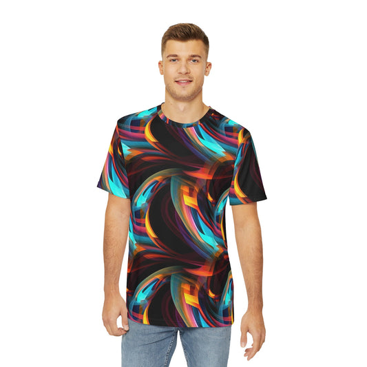 Sublimated T Shirt for Festivals, Raves, Events | Men's Streetwear, Heady, Trippy T-Shirt, Sublimated T-Shirt, Rave Wear