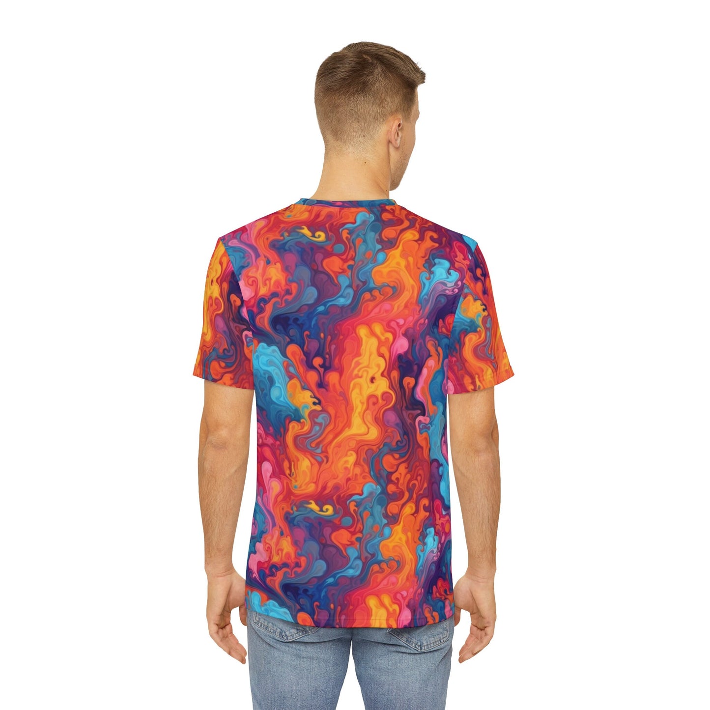 Sublimated T Shirt for Festivals, Raves, Events | Men's Streetwear, Heady, Trippy T-Shirt, Sublimated T-Shirt, Rave Wear