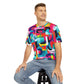 Sublimated T Shirt for Festivals, Raves, Events | Men's Streetwear, Heady, Trippy T-Shirt, Sublimated T-Shirt, Rave Wear