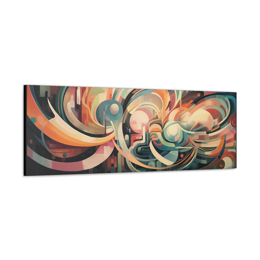 Psychedelic Canvas Wall Art | Trippy Canvas Print | Abstract Modern Art