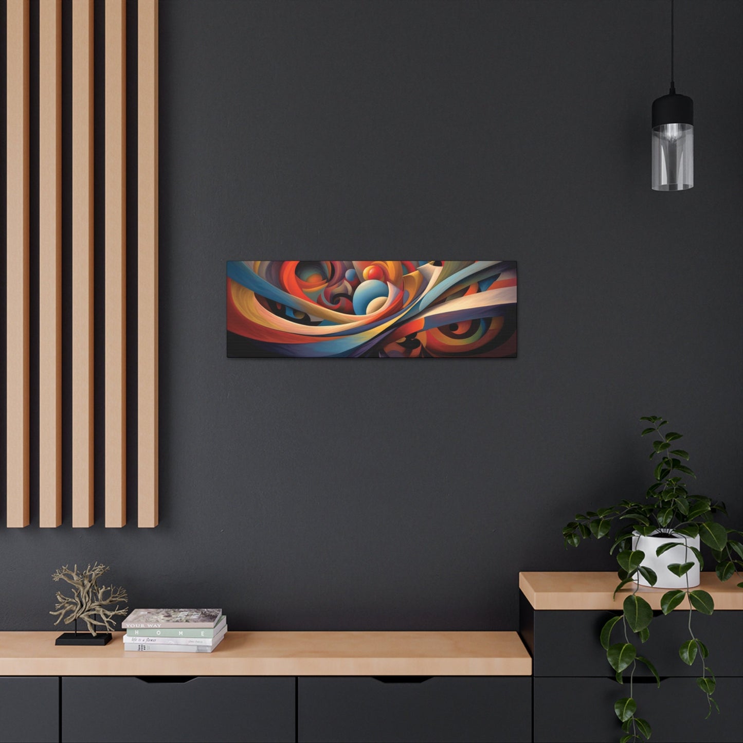 Psychedelic Canvas Wall Art | Trippy Canvas Print | Abstract Modern Art