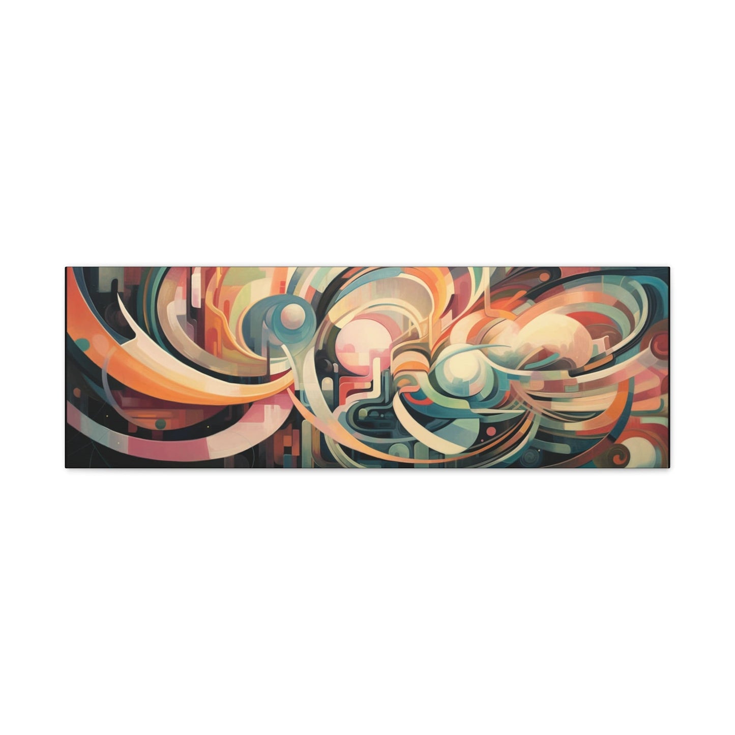 Psychedelic Canvas Wall Art | Trippy Canvas Print | Abstract Modern Art