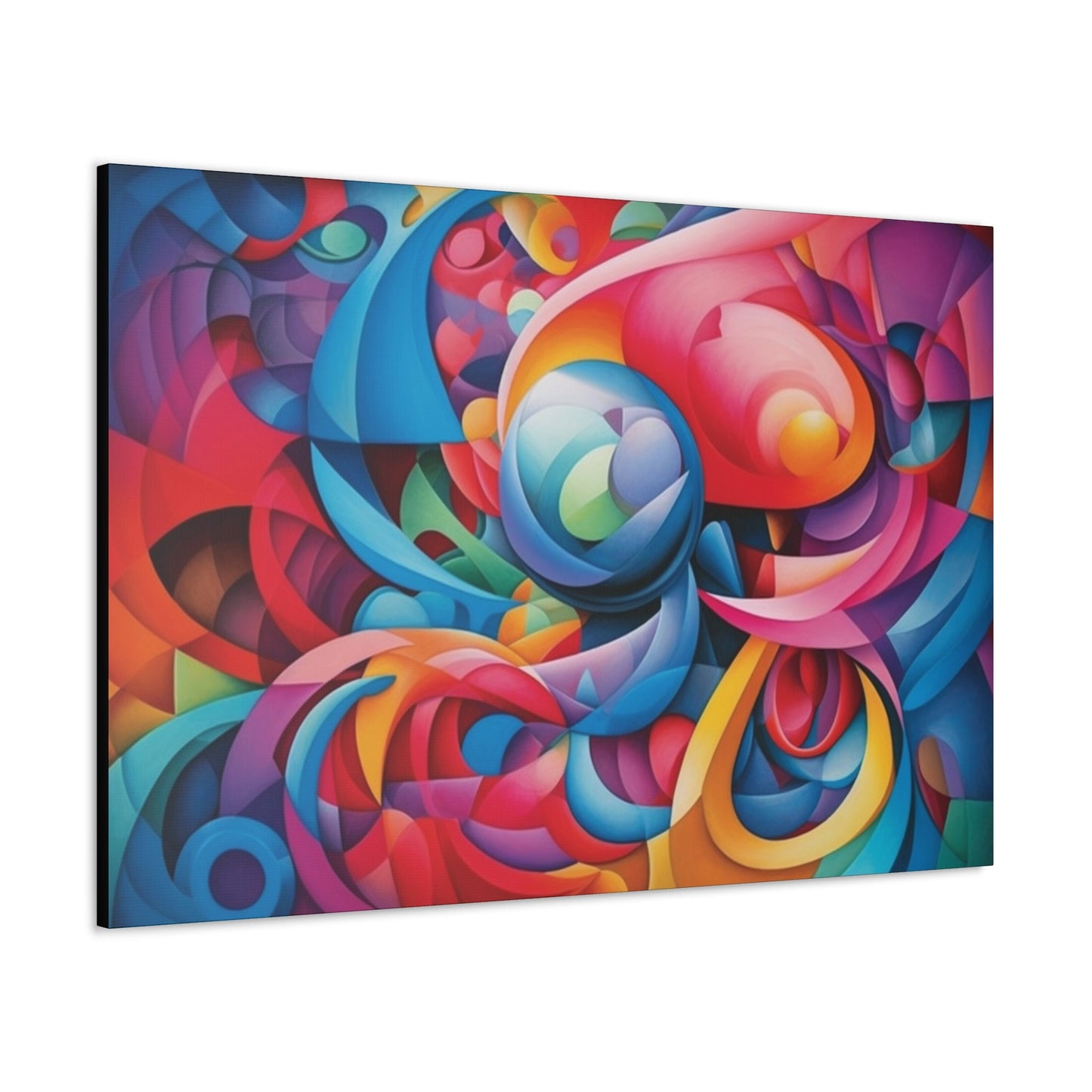 Psychedelic Canvas Wall Art | Trippy Canvas Print | Abstract Modern Art