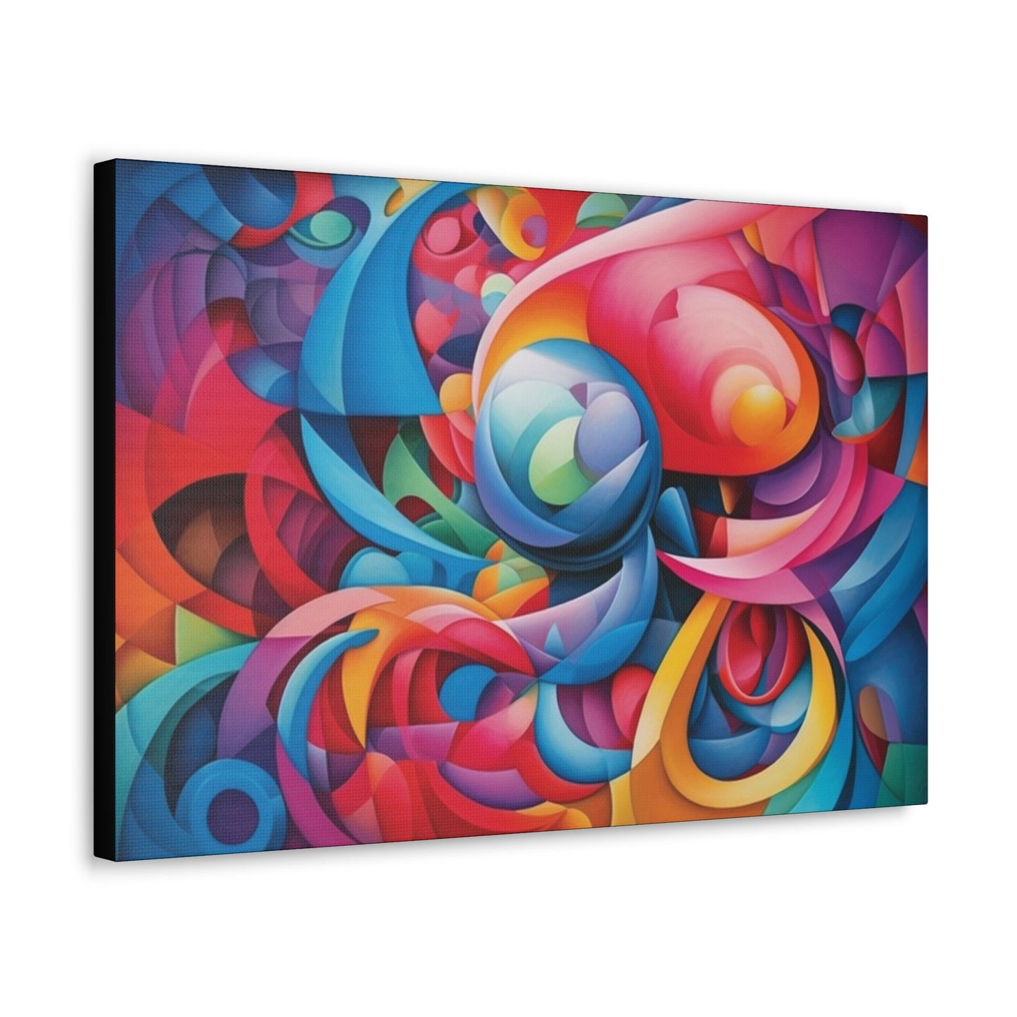 Psychedelic Canvas Wall Art | Trippy Canvas Print | Abstract Modern Art