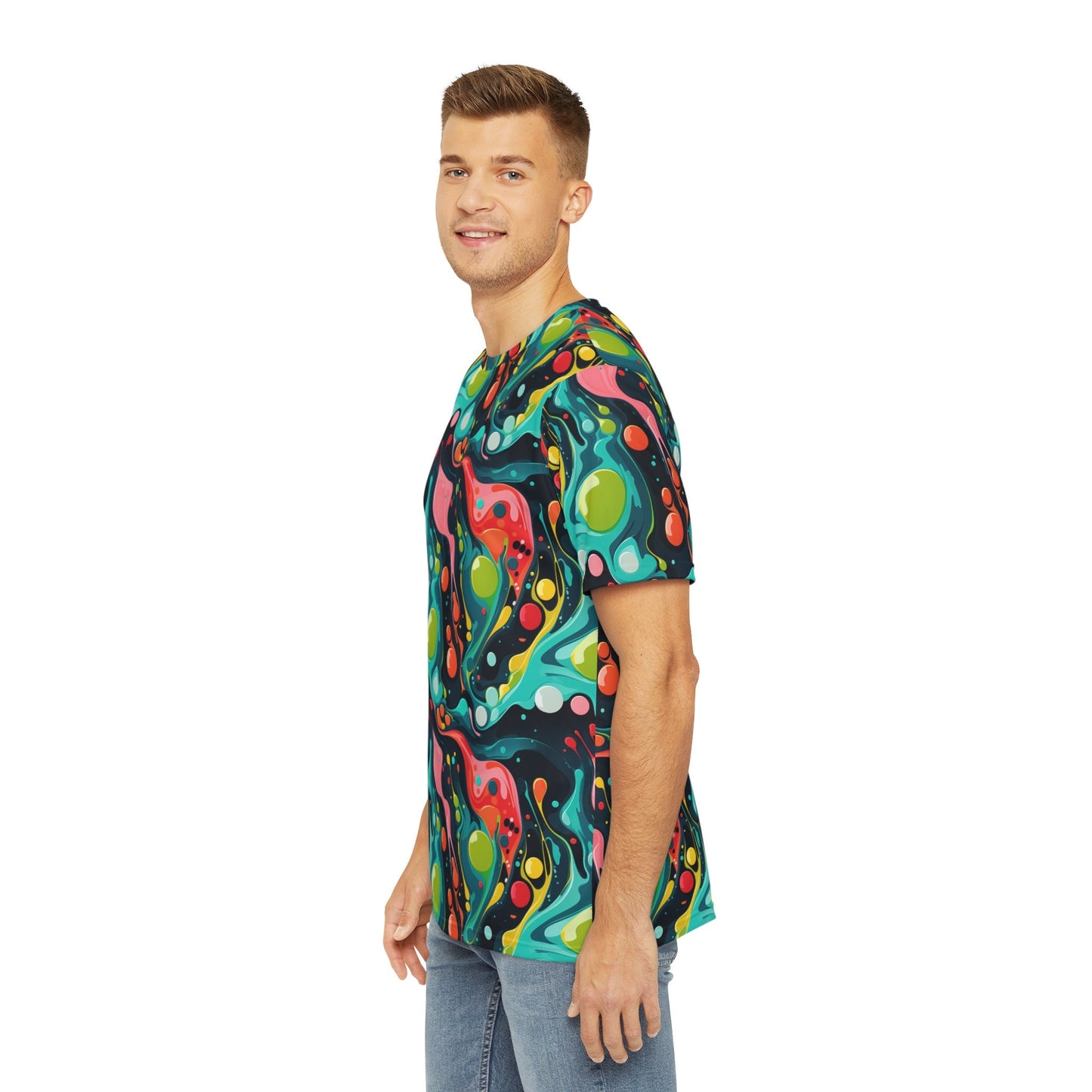 Sublimated T Shirt for Festivals, Raves, Events | Bazuka | Unisex, Streetwear, Trippy T-Shirt, T-Shirt, Rave Wear