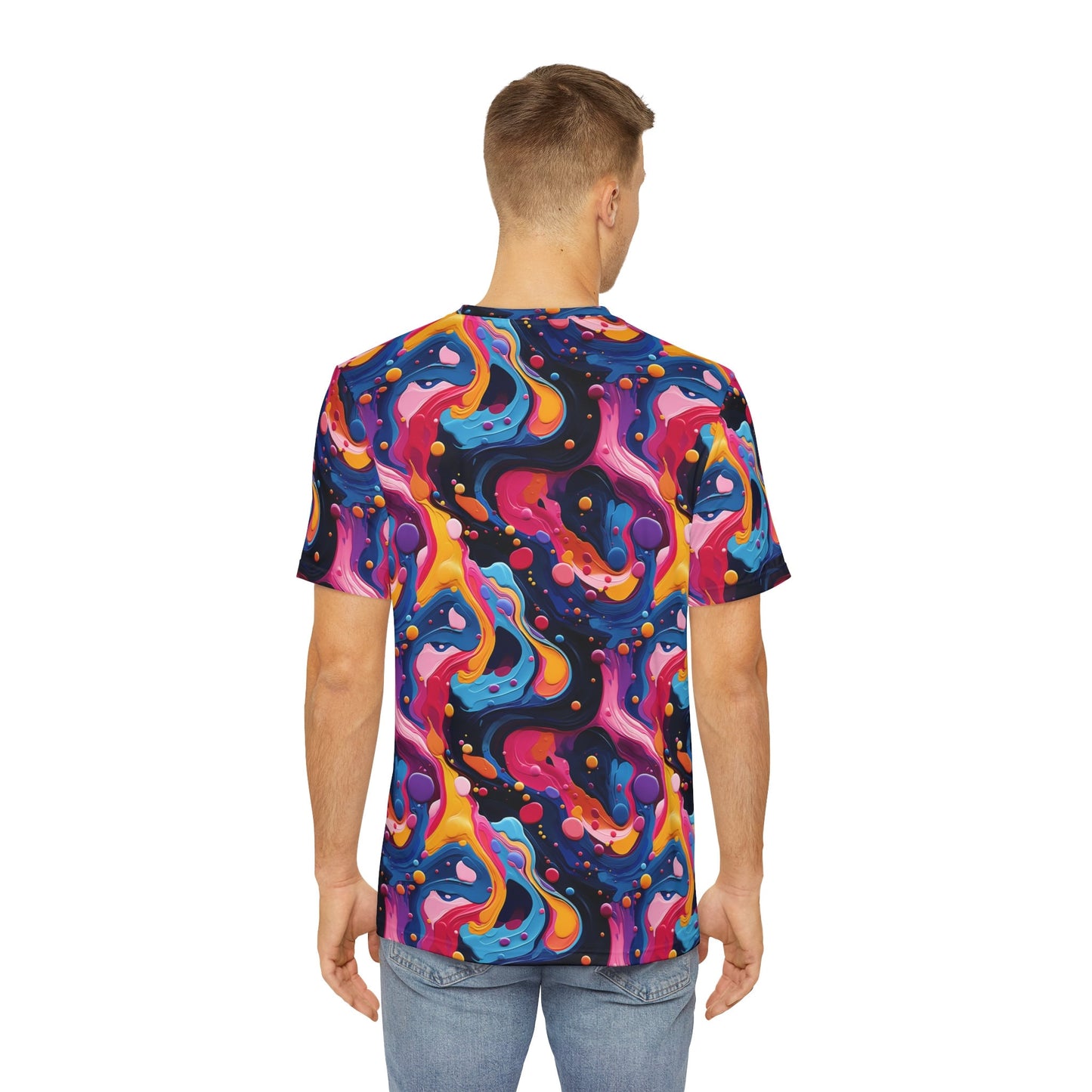 Sublimated T Shirt for Festivals, Raves, Events | Surge | Unisex, Streetwear, Trippy T-Shirt, T-Shirt, Rave Wear