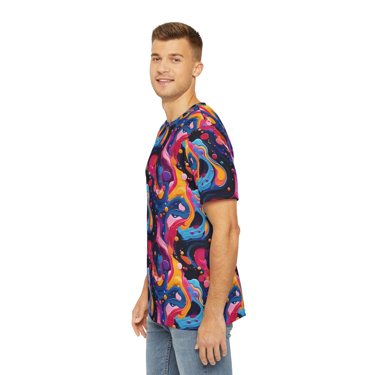 Sublimated T Shirt for Festivals, Raves, Events | Surge | Unisex, Streetwear, Trippy T-Shirt, T-Shirt, Rave Wear