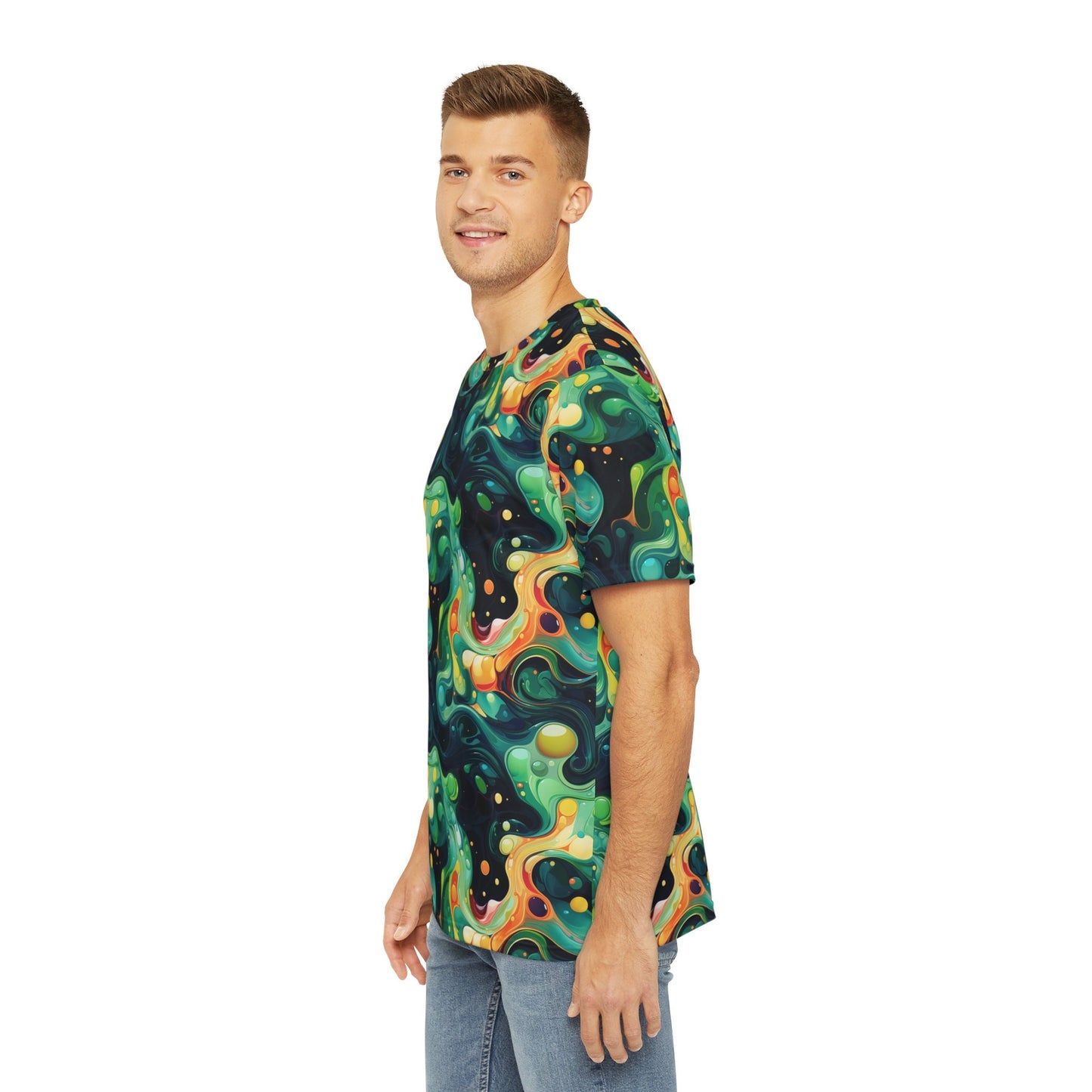 Sublimated T Shirt for Festivals, Raves, Events | The Rebel | Unisex, Streetwear, Trippy T-Shirt, T-Shirt, Rave Wear