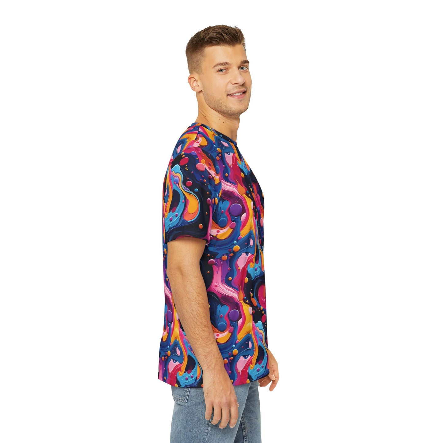 Sublimated T Shirt for Festivals, Raves, Events | Surge | Unisex, Streetwear, Trippy T-Shirt, T-Shirt, Rave Wear